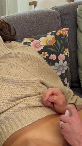 Beautiful Stepmom Gets Her Pussy Licked and Played with Until She Explodes in Orgasm