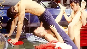 Ed Wiley's Mouthwatering Oral Skills & Hot Cumshots - Falcon Studios