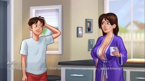 Debbie Finally Kissed Anon - Summer Time Saga Gameplay