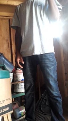 My Cock Out In The Shed