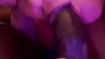 Look at My Precious Black Cock Cum From My Gumjob