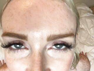 POV JOI Cum On My Cute Freckle Face Throat Fetish Cum Countdown - Remi Reagan