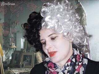 Cruella will measure and suck your weenie. That babe's obsessed with u