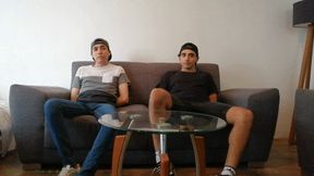 18-Year-Old Twinks Saitzito & Julio Get Humiliated By Merciless Foot Tickling. The Boys Are So Damn Ticklish! But What Choice Do They Have? Master Jose Enjoys Living Out His Fetish Fantasies On The Innocent Boys.
