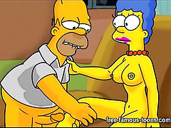 Famous cartoon Marge parody gets hentai treatment in Simpson's Hentai Porn