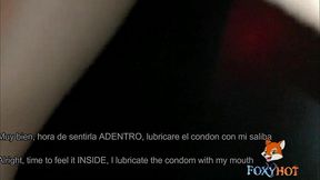 segundo dia en las cabinas, y esta vez una verga gruesa me llena de leche despues de que le quite el condon