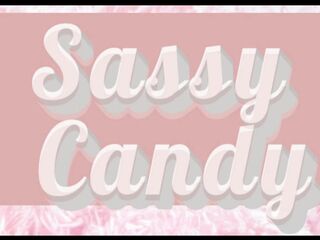 Sassy Candy ... Big Booty Milf in Skirt shaking Ass & Masturbating ... Pawg, Huge Dildo, Small Tits