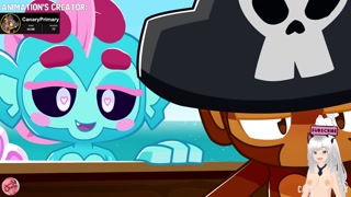 Mermaid wants to fuck a good furry cock and gets pregnant (CanaryPrimary animation) - Jazziuu