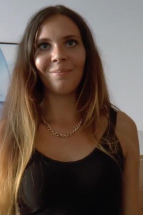 Dieter Casting Hot Pussy Spread and Creampie Fuck