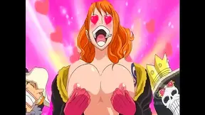 Hentai Nami & Robin One Piece Anime Sex Loop