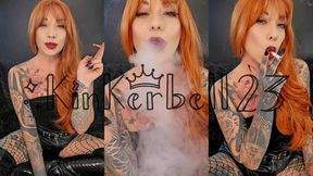 Chainsmoking stepmom is here to show you how to smoke Kinkerbell23