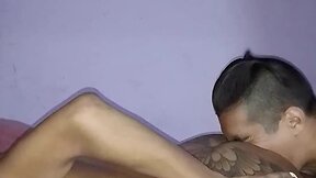 Having a good time with a curvy and tattooed transvestite in ate until we ejaculate together