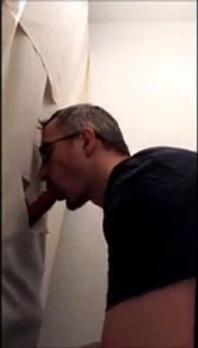 Suck at Dick at my Glory Hole at Home