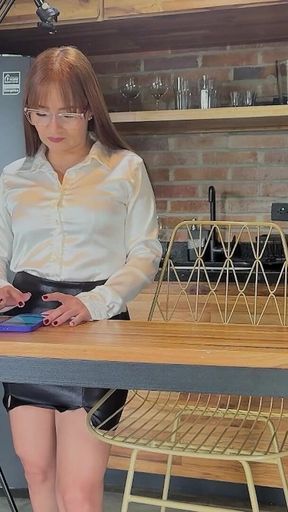 Behind the Scenes Secretary Seduces Boss