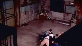 Japanese Babe Roughly Fucked in Derelict Warehouse – Wild Anal Scene