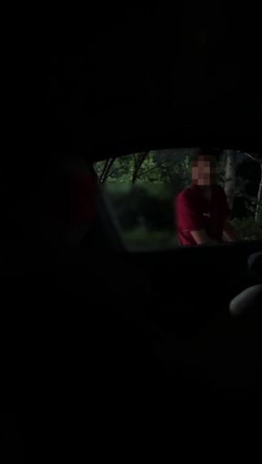 Desi Wife Sex with Stranger in Car with Husband Driving P1