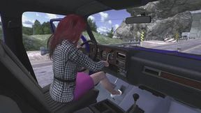 Suburban Cranking Template - Camilla in Two Tone Stiletto Pumps 1080p