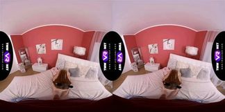 TmwVRnet com Alice Klay Huge facial from excited stepdad