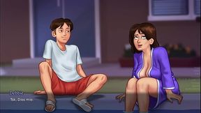 TENIENDO SEXO CON MI PROFESORA -summertime saga