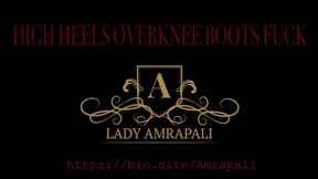 HIGH HEEL OVERKNEEBOOTS FUCK Total lenghts 2:07 minutes HighHeels Boots Job Ball torture Slave Bdsm Heelsjob  LADY AMRAPALI  Herrin Mistress Domina
