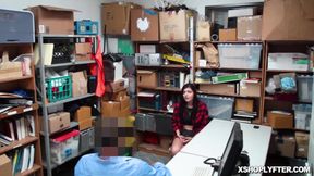 Officers Tag Team Fuck Audrey Royals Mouth And Pussy