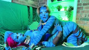 na vi avatar aliens 3 way threeway body paint bgg cosplay