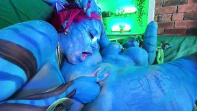 na vi avatar aliens 3 way threeway body paint bgg cosplay
