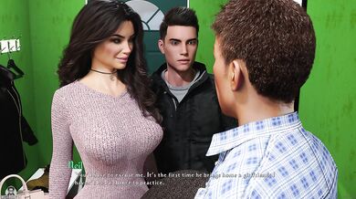 Being a D.I.K. 339 Visual Novel Roleplay with Big Tits MILF and Creampie