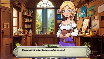 NPC Tales The shopkeeper [ Hentai Game ] Ep.1 fucking the shop keeper lady in front of the customers !