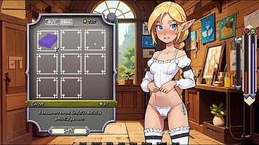 NPC Tales The shopkeeper [ Hentai Game ] Ep.1 fucking the shop keeper lady in front of the customers !