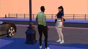 Cute Anime Babe Gets Inflated As She Sucks Dick And Cums Harder Than Ever