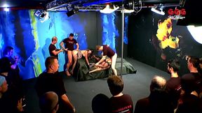 Ggg John Thompson Gang Bang at Its Best with Cum