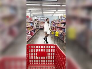 Walking in public with a tail plug