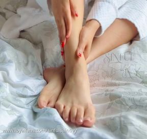 Lotion Foot Massage