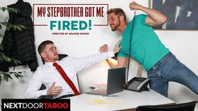 NextDoorTaboo - Ryan Jordan Dispersed By Stepbrother's Immense Jism-Shotgun At Work