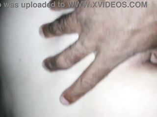 Momentos agradables de la noche con la rubia paulistana