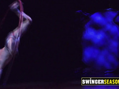 Group of american swingers make their sexiest desires a reality. Amateur reality TV swing show.