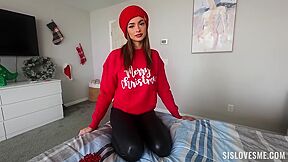 Nikki Nicole - My Little Stepsis Christmas Creampie!