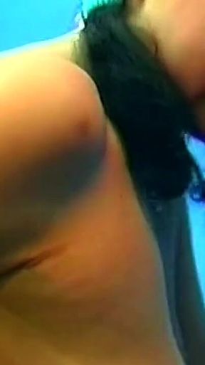 Mature Brunette Stretches Ass Wide with Dripping Rosebud Play