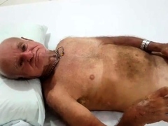 Big-Cock Grandpa Wanks for Daddy