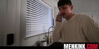 Dante Colle hits Michael Jackmans tender flesh in kinky Halloween play