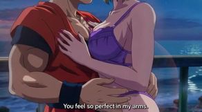 Android 18 &amp; Krillin beach house Passion - Romantic 3D Anime
