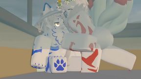 Furry Roblox Character Enjoys Intense 3D Anal Yiff Session