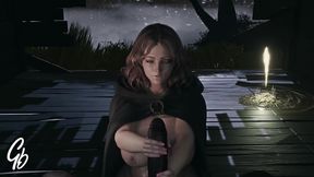 Melina From Elden Ring Worships A Bbc With Her Mouth, Titties And Ass