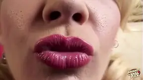 Double Penetration with a Dildo and Guy Cock