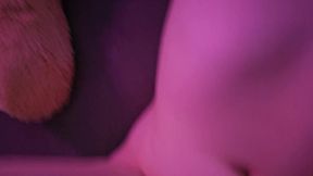 Little slut gets fucked hard in her tight pussy &mdash;  she moans with cum in her tight cunt