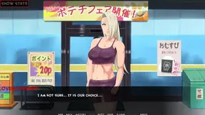 Alluring COUGAR Sarada gets railed in a visual novel session