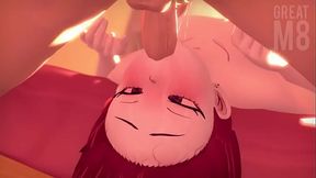 My Hero Porn Bakugo Facefucks Mandalay by greatm8