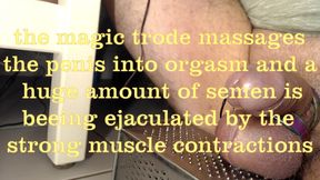 E-stim cumshot (from the side)