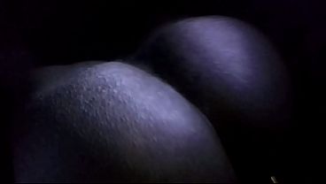 Huge big black ass booty spread